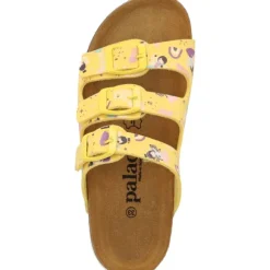 Palado Kids Capri G Print, Pantoletten, Kinder, Gelb Fairy