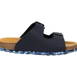 Palado Kids Korfu B, Pantoletten, Kinder, Dunkelblau/Camou