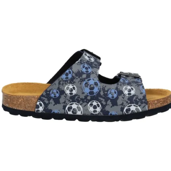 Palado Kids Korfu B, Pantoletten, Kinder, Blau Goalstar