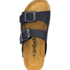 Palado Kids Korfu B, Pantoletten, Kinder, Dunkelblau/Camou