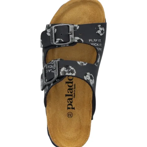 Palado Kids Korfu B, Pantoletten, Kinder, Dunkelblau Kicker