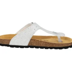 Palado Kids Kos G Glitzer, Zehentrenner, Kinder, Weiß