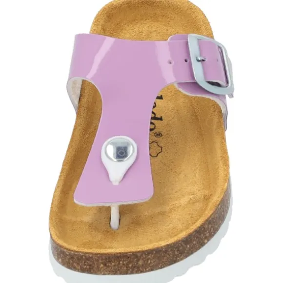 Palado Kids Kos G Lack, Zehentrenner, Kinder, Flieder