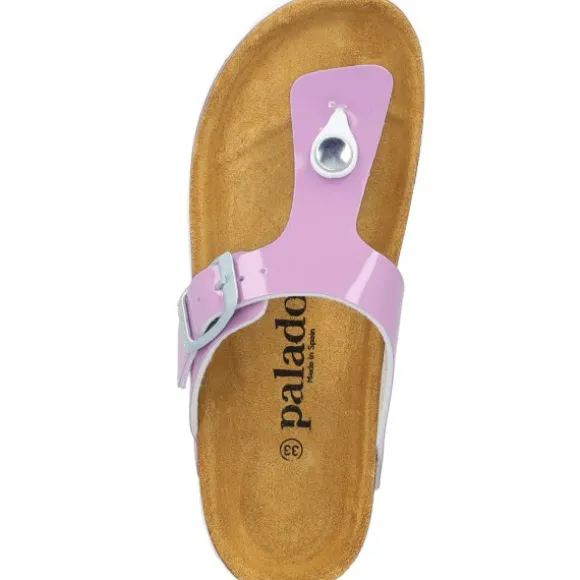 Palado Kids Kos G Lack, Zehentrenner, Kinder, Flieder