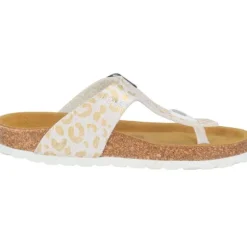 Palado Kids Kos G Leo, Zehentrenner, Kinder, Weiß/Gold