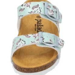 Palado Kids Samos G Print, Pantoletten, Kinder, Türkis Metallic Unicorn