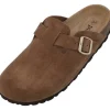 Palado Kiel Premium Leather, Clogs, Damen, Dunkelbraun