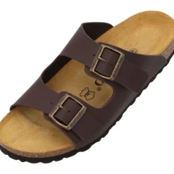 Palado Korfu Herren, Pantoletten, Herren, Braun Basic