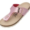Palado Kos BEGS by Sila Sahin, Zehentrenner, Damen, Pink Metallic