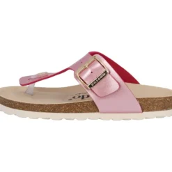 Palado Kos BEGS by Sila Sahin, Zehentrenner, Damen, Pink Metallic