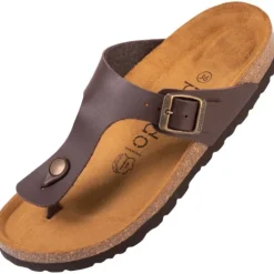 Palado Kos Herren Matt, Pantoletten & Badeschuhe, Herren, Braun