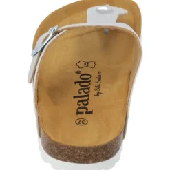 Palado Kos Magnolia by Sila Sahin, Pantoletten, Damen, Silber