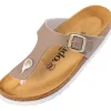 Palado Kos Matt, Zehentrenner, Damen, Beige