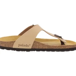Palado Kos Matt, Zehentrenner, Damen, Sesam