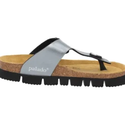 Palado Kos PL Metallic, Zehentrenner, Damen, Anthrazit