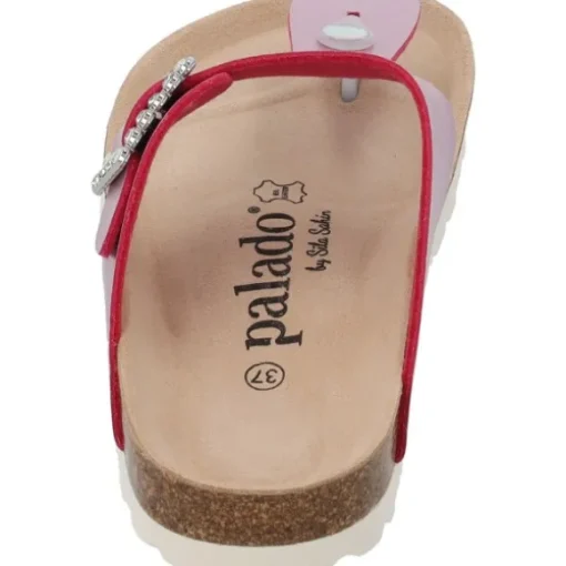 Palado Kos SQ by Sila Sahin, Zehentrenner, Damen, Pink Metallic