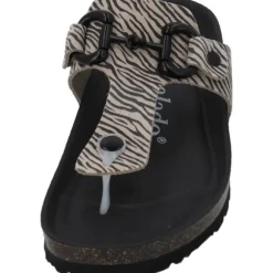 Palado Kos Zebra, Zehentrenner, Damen, Beige