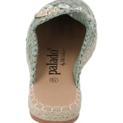 Palado Krisxina by Sila Sahin, Slipper, Damen, Grün
