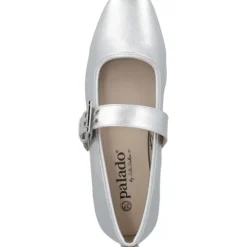 Palado Kyndle by Sila Sahin, Riemchenballerinas, Damen, Silber