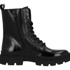 Palado Lambug, Schnürstiefeletten, Damen, Schwarz Lack