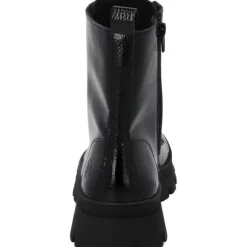 Palado Lambug, Schnürstiefeletten, Damen, Schwarz Lack