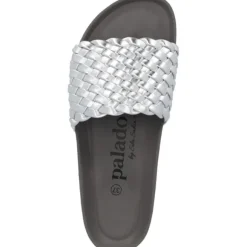 Palado Lerima by Sila Sahin, Pantoletten, Damen, Silber Metallic