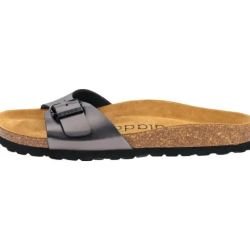 Palado Malta Arizona, Pantoletten, Damen, Metallic Antra