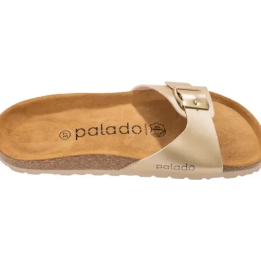 Palado Malta Arizona, Pantoletten, Damen, Gold