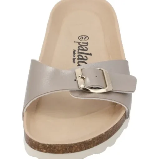 Palado Malta BE Metallic, Pantoletten, Damen, Beige