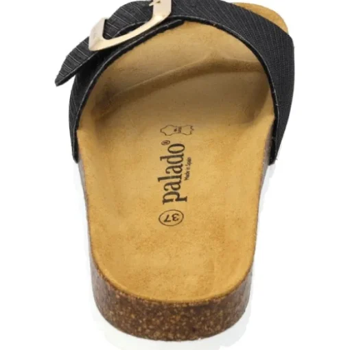 Palado Malta EGS Glitter, Pantoletten, Damen, Schwarz