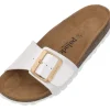 Palado Malta EGS Metallic, Pantoletten, Damen, Weiß