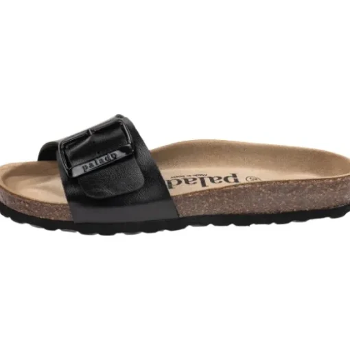 Palado Malta EGS Metallic, Pantoletten, Damen, Schwarz