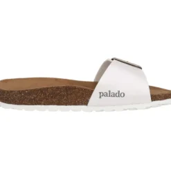 Palado Malta EGS Metallic, Pantoletten, Damen, Weiß