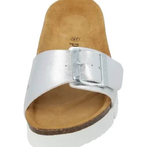 Palado Malta EGS PL, Pantoletten, Damen, Silber Metallic