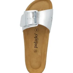 Palado Malta EGS PL, Pantoletten, Damen, Silber Metallic