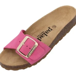 Palado Malta EGS Velours Premium Leather, Pantoletten, Damen, Pink