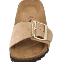 Palado Malta EGS Velours Premium Leather, Pantoletten, Damen, Beige