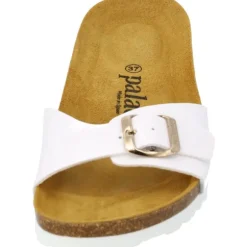 Palado Malta Lack, Pantoletten, Damen, Weiß