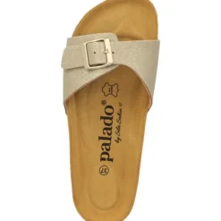 Palado Malta Magnolia by Sila Sahin, Pantoletten, Damen, Gelbgold