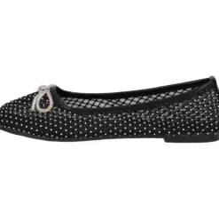 Palado Menera by Sila Sahin , Ballerinas, Damen, Schwarz Glitzer