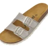 Palado Milos Metallic, Pantoletten, Damen, Beige