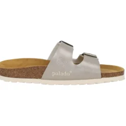 Palado Milos Metallic, Pantoletten, Damen, Beige