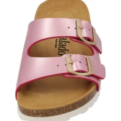 Palado Milos Metallic, Pantoletten, Damen, Pink