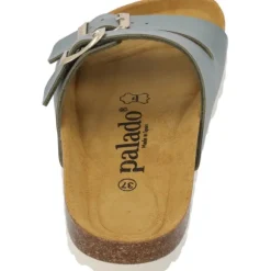 Palado Milos Metallic, Pantoletten, Damen, Olive