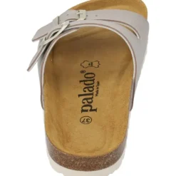 Palado Milos Metallic, Pantoletten, Damen, Beige