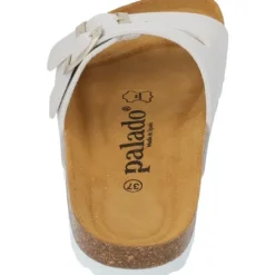 Palado Milos Metallic, Pantoletten, Damen, Silber