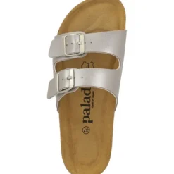 Palado Milos Metallic, Pantoletten, Damen, Beige