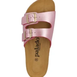 Palado Milos Metallic, Pantoletten, Damen, Pink