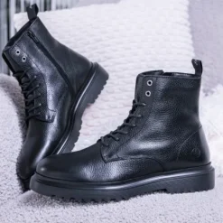 Palado Nignor, Schnürstiefeletten, Herren, Schwarz