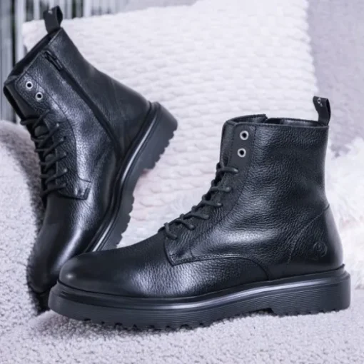 Palado Nignor, Schnürstiefeletten, Herren, Schwarz